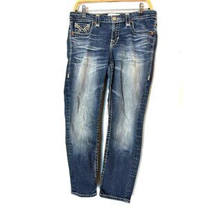 Big Star Maddie Cropped Jeans Size 28